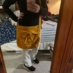 Stylish Yellow Crossbody Bag